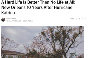 Illustration for article titled Hurricane Katrina Anniversary Pieces: An Exhaustive Guide